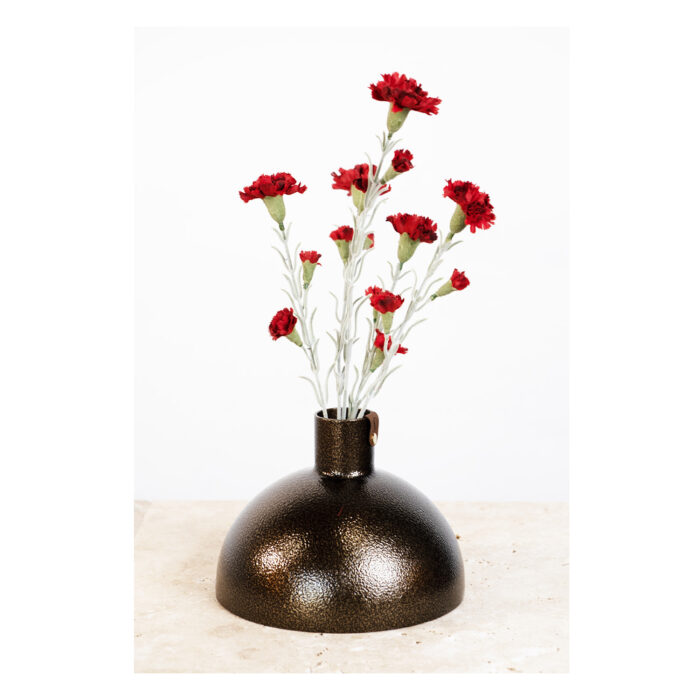 Vase 1944 - Bronze doré - Vase dome - Déco design