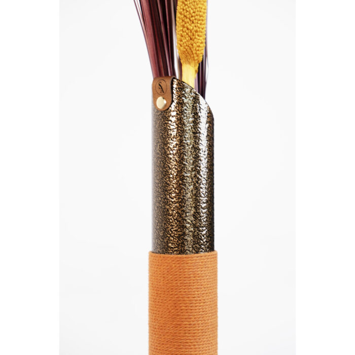 Vase 1952 - Bronze doré - Vase boule - Design minimaliste – Image 5