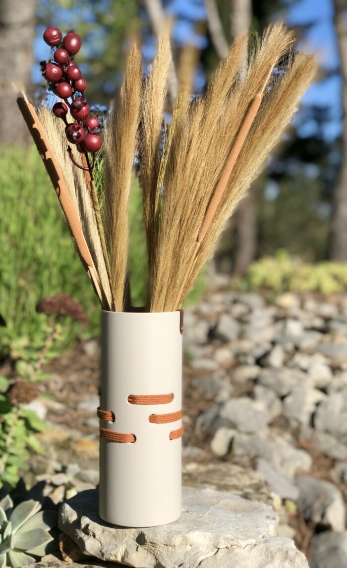 Vase 2019 - Grège - Vase pour pampa - Décoration d'intérieur – Image 4