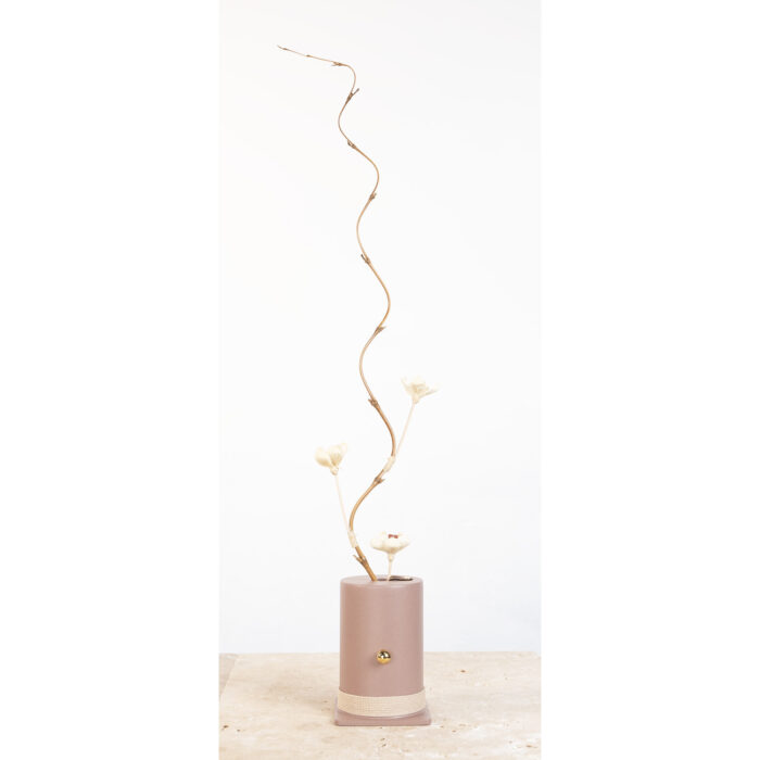 Vase 1995 - Rose poudré - Petit vase personnalisé - Soliflore - Déco – Image 2