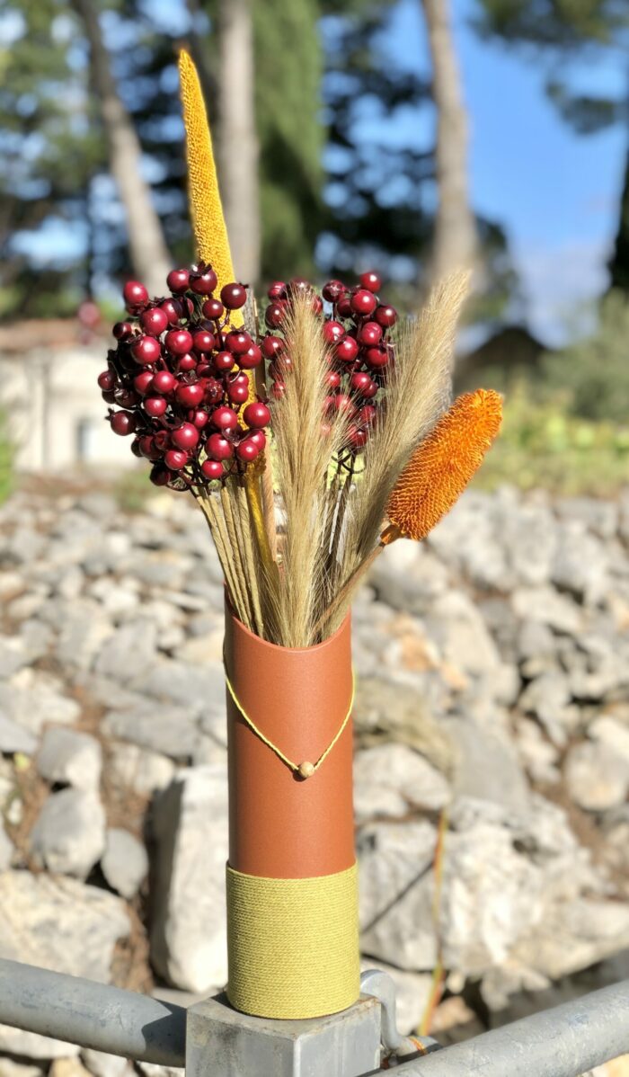 Vase 1999 - Terracotta - Vase biseauté - Naturel - Déco – Image 6