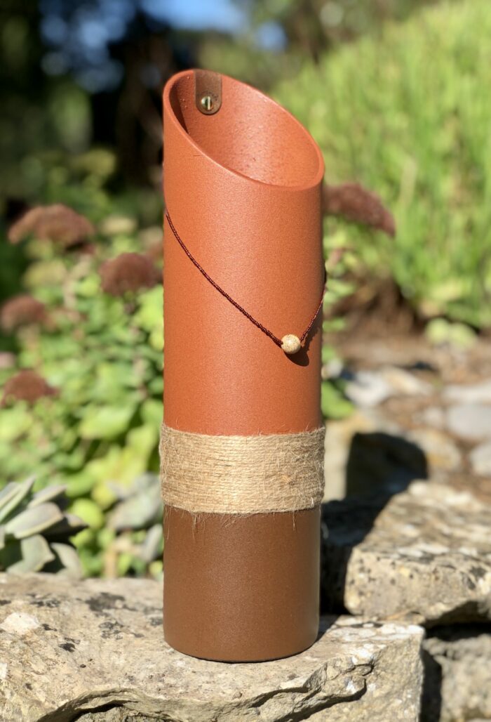 Vase 1999 - Bicolore - Terracotta et Chocolat - Vase design – Image 2