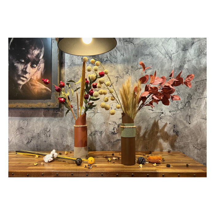 Vase 1971 - Terracotta - Vase design - Déco d'intérieur - Minimaliste – Image 8